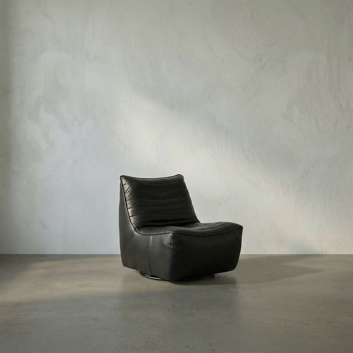 Noir - Mcclain Swivel Single Sofa - LEA-S0591A-1A