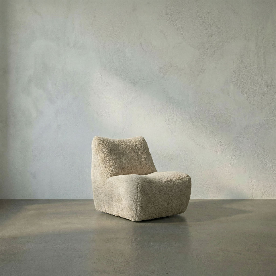 Noir - Mcclain Swivel Chair, Camel Fabric - LEA-S0592B-01