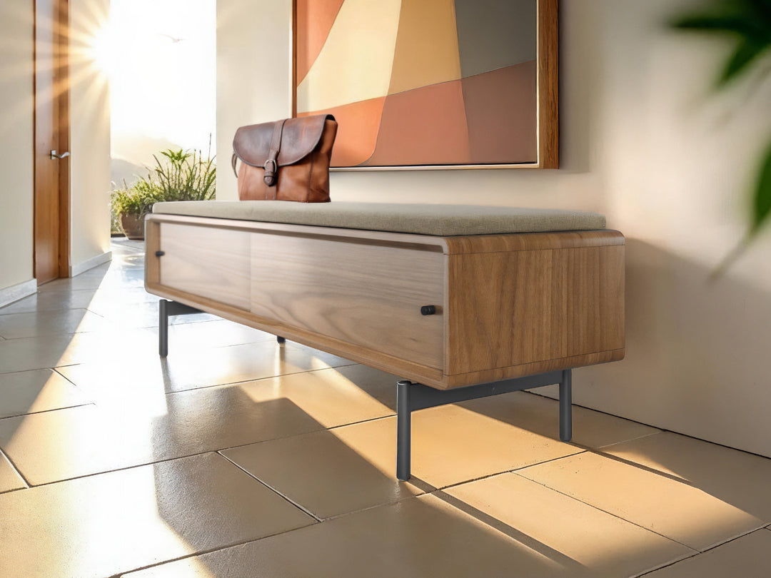 LINQ Bedroom 9101 Bench | Fabric