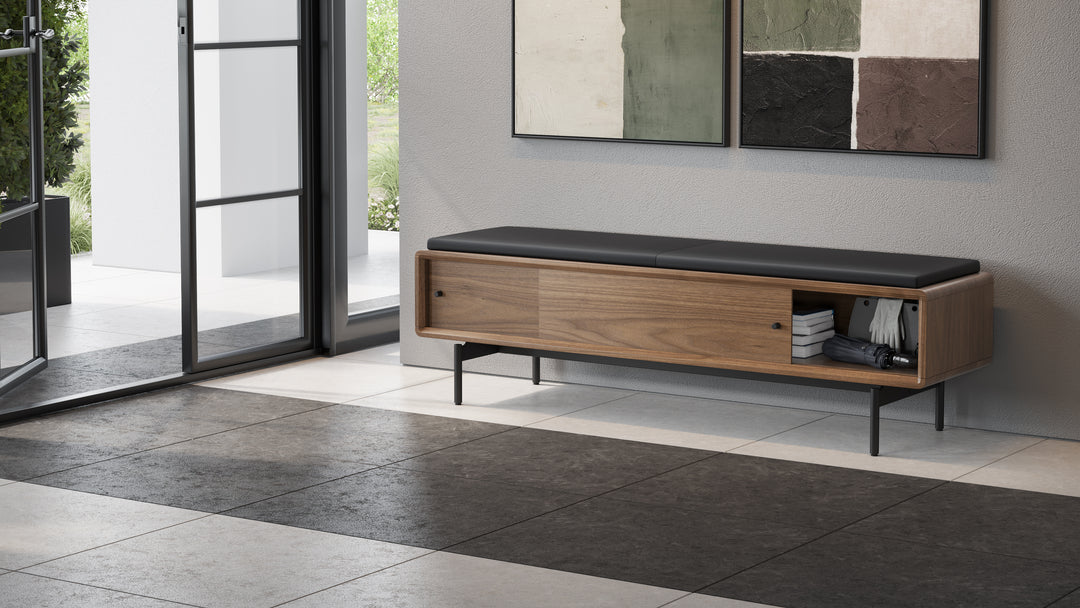 LINQ Bedroom 9102 Bench | Leather