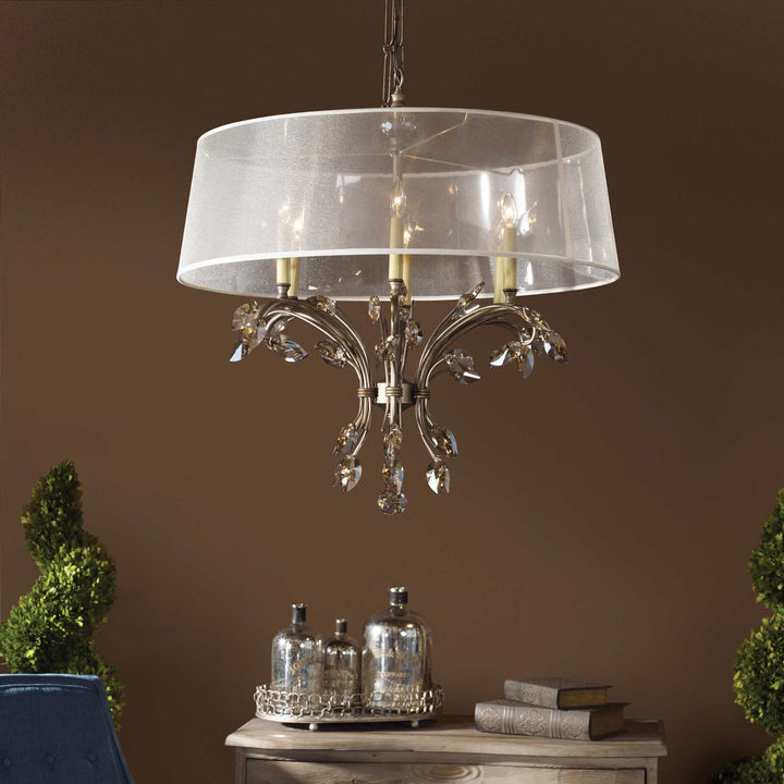 American Home Furniture Uttermost Alenya 6 Lt Shade Chandelier