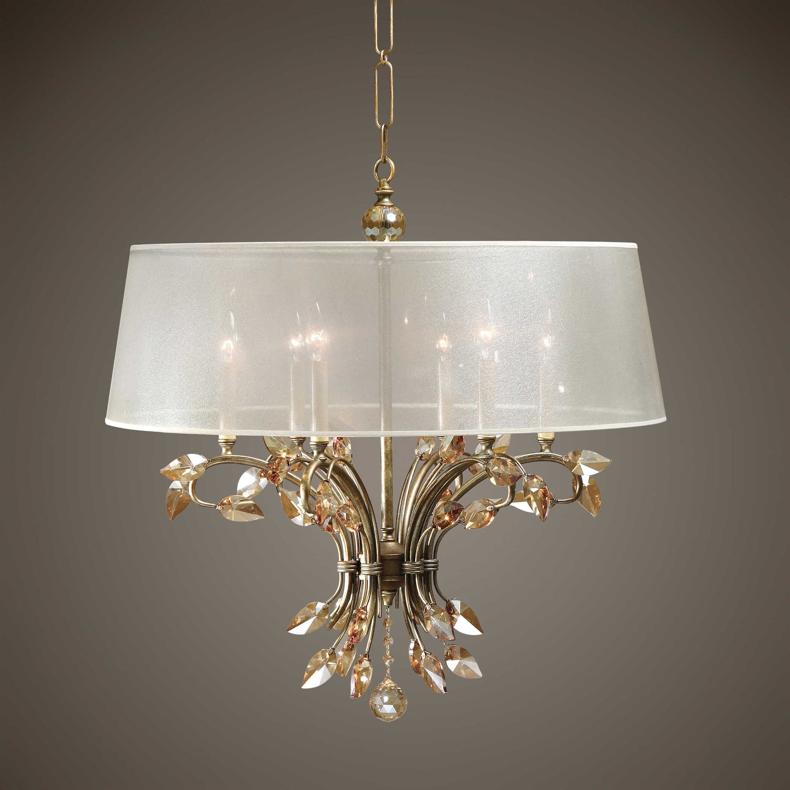 American Home Furniture Uttermost Alenya 6 Lt Shade Chandelier