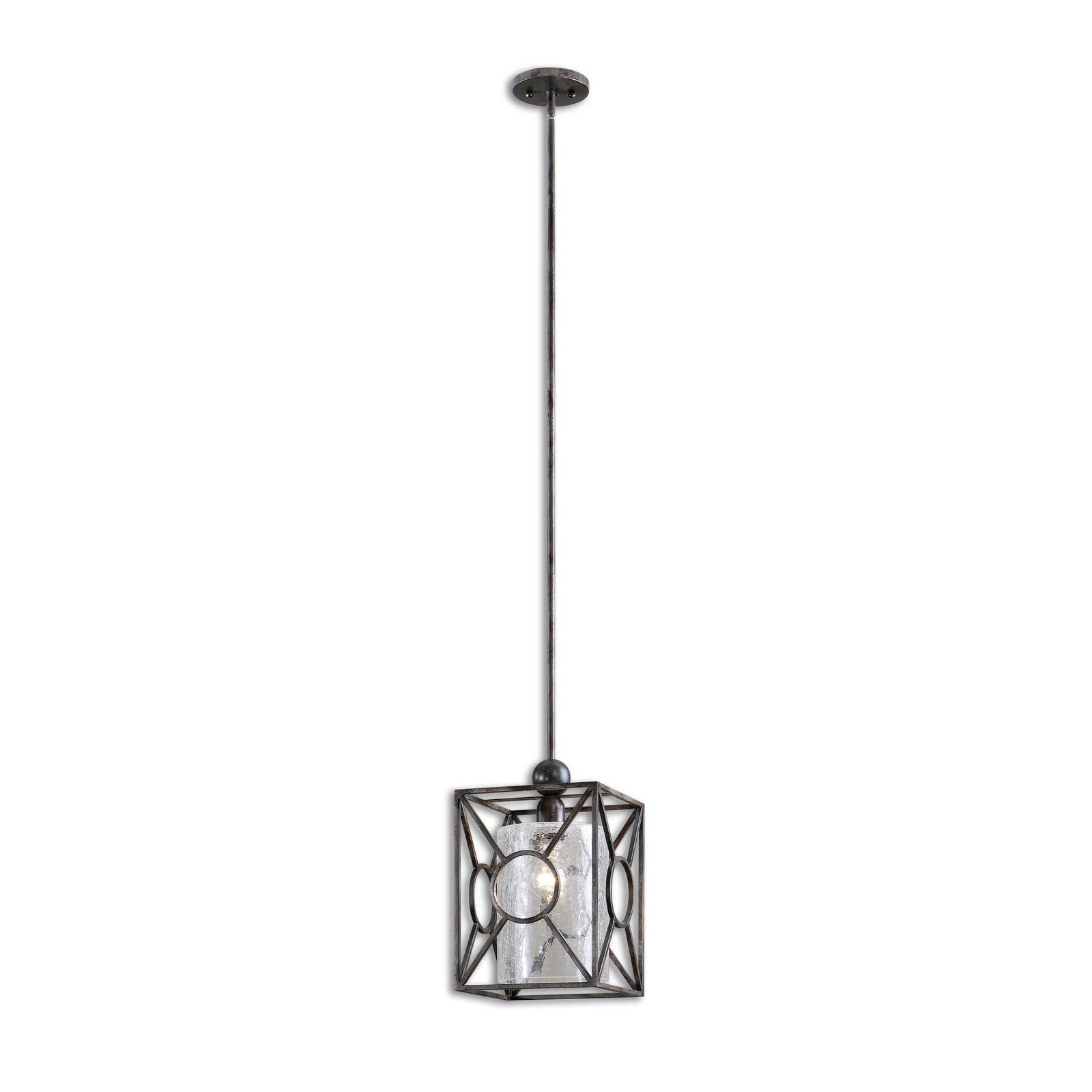 American Home Furniture Uttermost Arbela 1 Light Mini Pendant