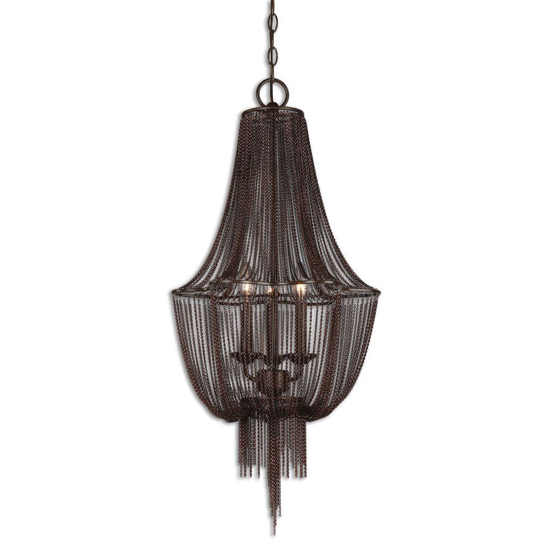 American Home Furniture Uttermost Lezzeno 3 Chandelier