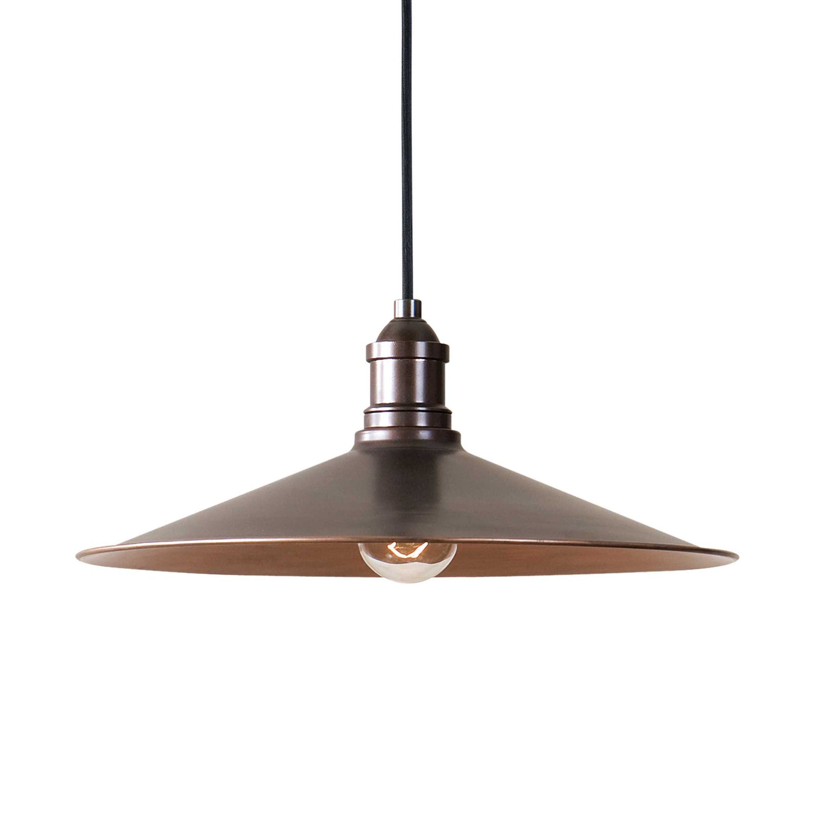 American Home Furniture Uttermost Barnstead 1 Light Copper Pendant