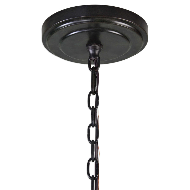 American Home Furniture Uttermost Marlow 12 Light Circle Chandelier