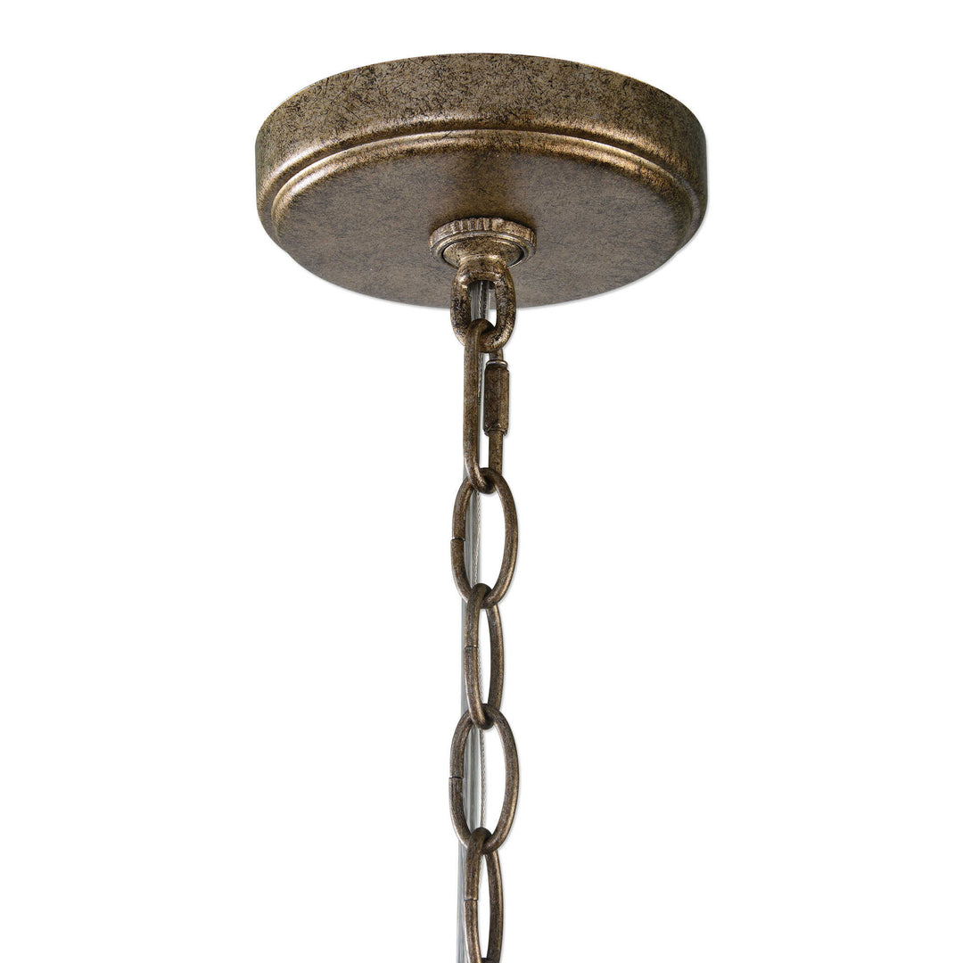 American Home Furniture Uttermost Valka 6 Light Crystal Chandelier