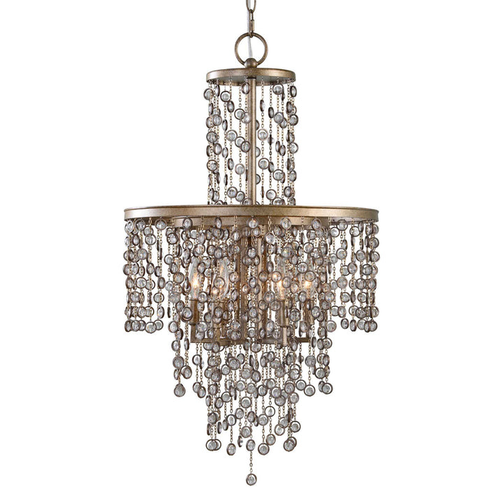 American Home Furniture Uttermost Valka 6 Light Crystal Chandelier