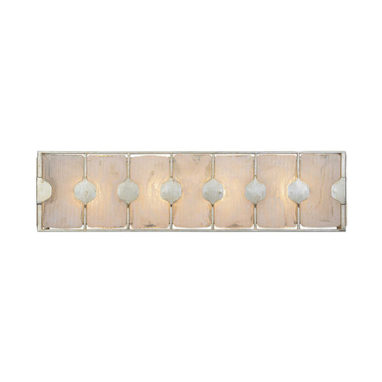 American Home Furniture Uttermost Rene 4 Light Swirl Glass Vanity