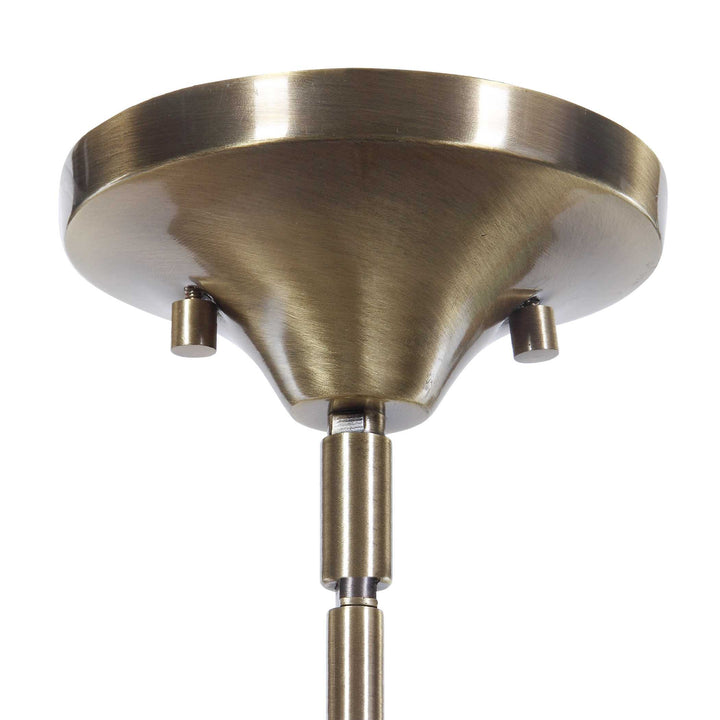 American Home Furniture Uttermost Mendota 1 Light Glass Pendant