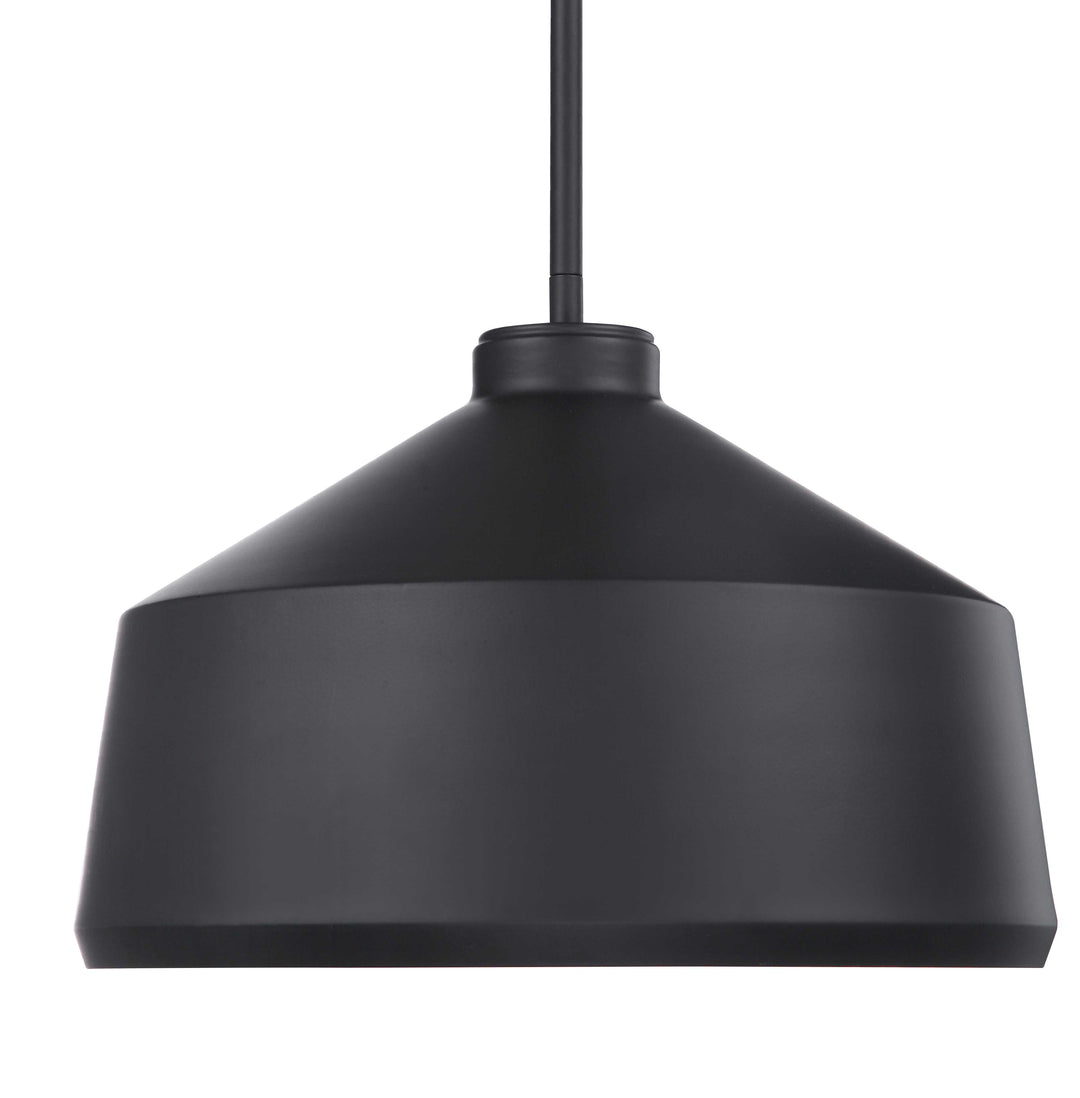 American Home Furniture Uttermost Holgate 1 Light Black Pendant