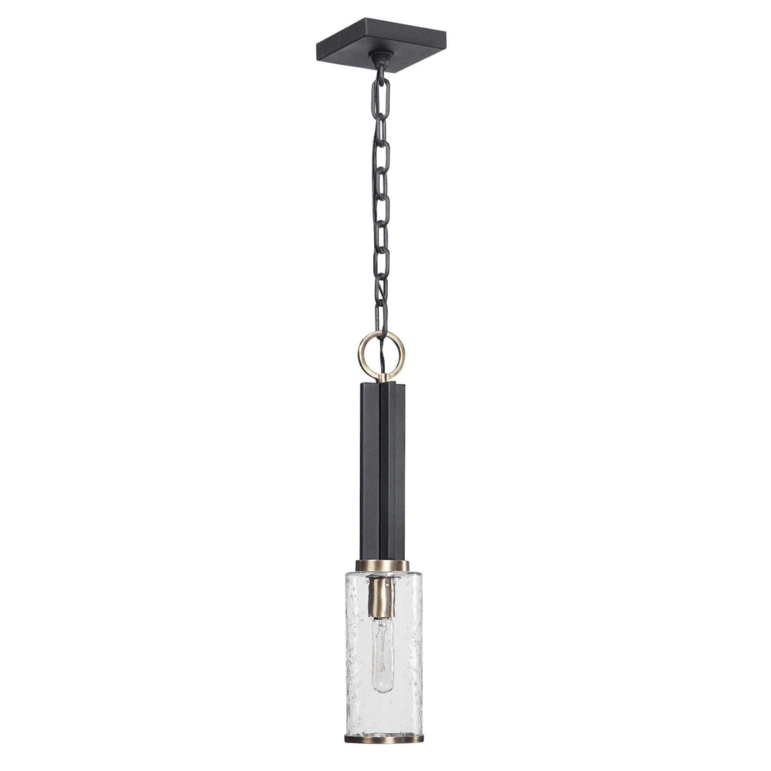 American Home Furniture Uttermost Jarsdel 1 Light Industrial Mini Pendant