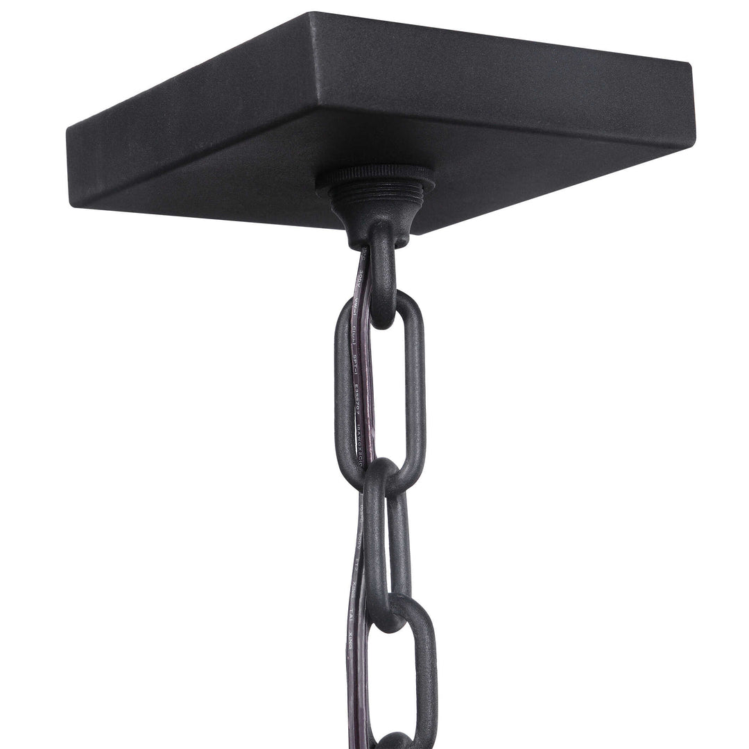 American Home Furniture Uttermost Jarsdel 1 Light Industrial Mini Pendant