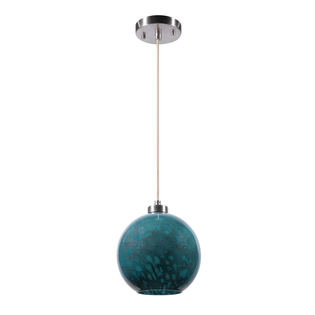 American Home Furniture Uttermost Gemblue1 Light Mini Pendant
