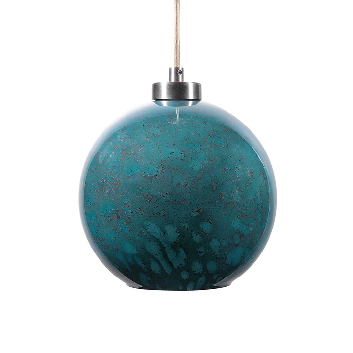 American Home Furniture Uttermost Gemblue1 Light Mini Pendant