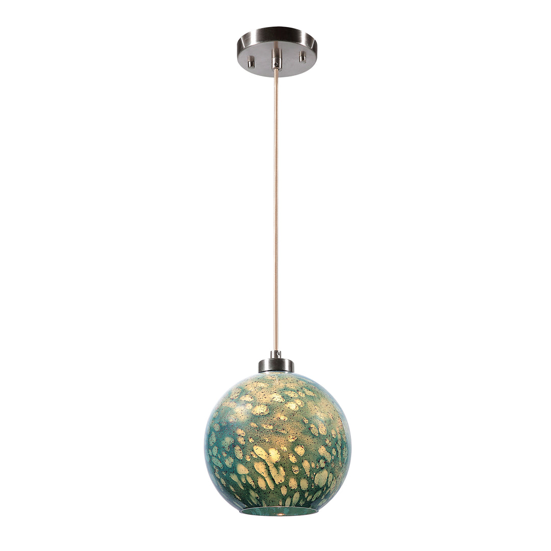 American Home Furniture Uttermost Gemblue1 Light Mini Pendant