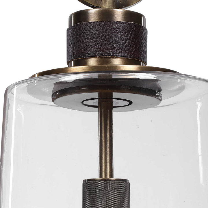 American Home Furniture Uttermost Rosston 1 Light Mini Pendant