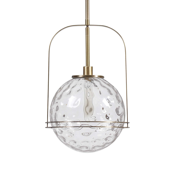 American Home Furniture Uttermost Mimas 1 Light Globe Pendant