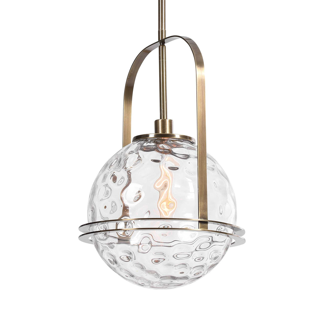 American Home Furniture Uttermost Mimas 1 Light Globe Pendant