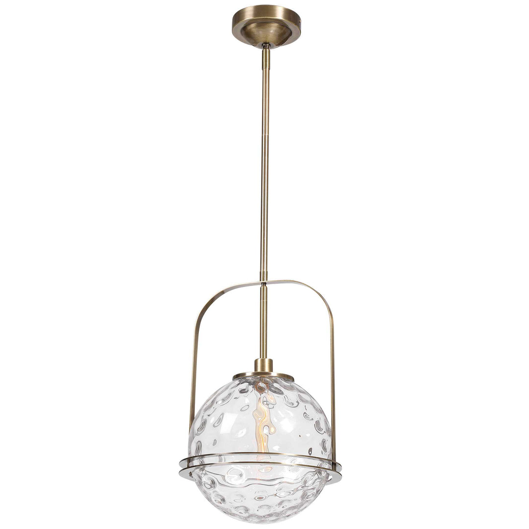 American Home Furniture Uttermost Mimas 1 Light Globe Pendant
