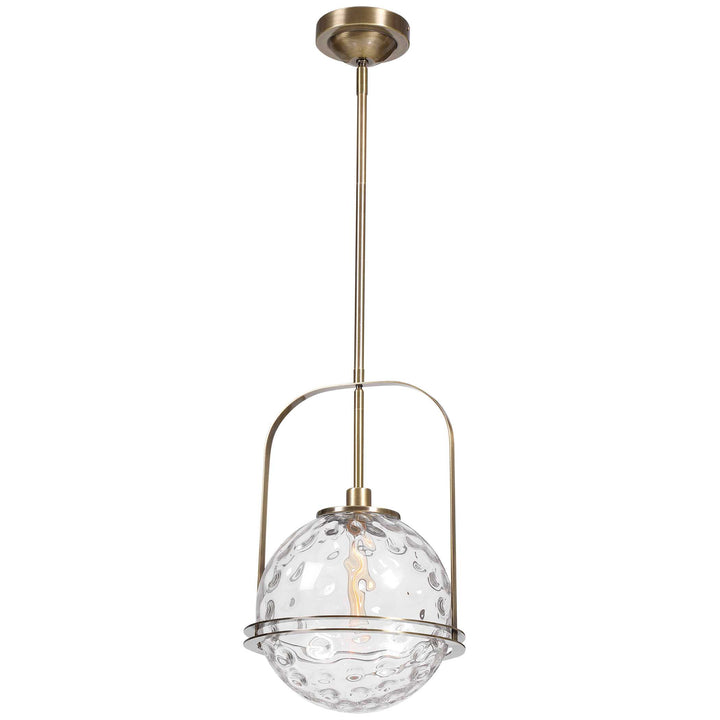 American Home Furniture Uttermost Mimas 1 Light Globe Pendant