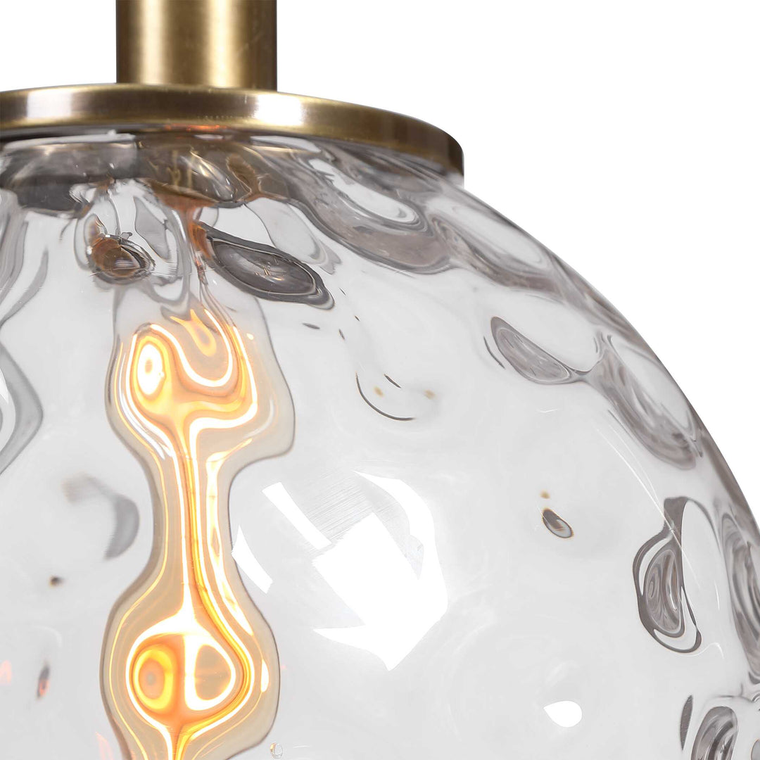 American Home Furniture Uttermost Mimas 1 Light Globe Pendant