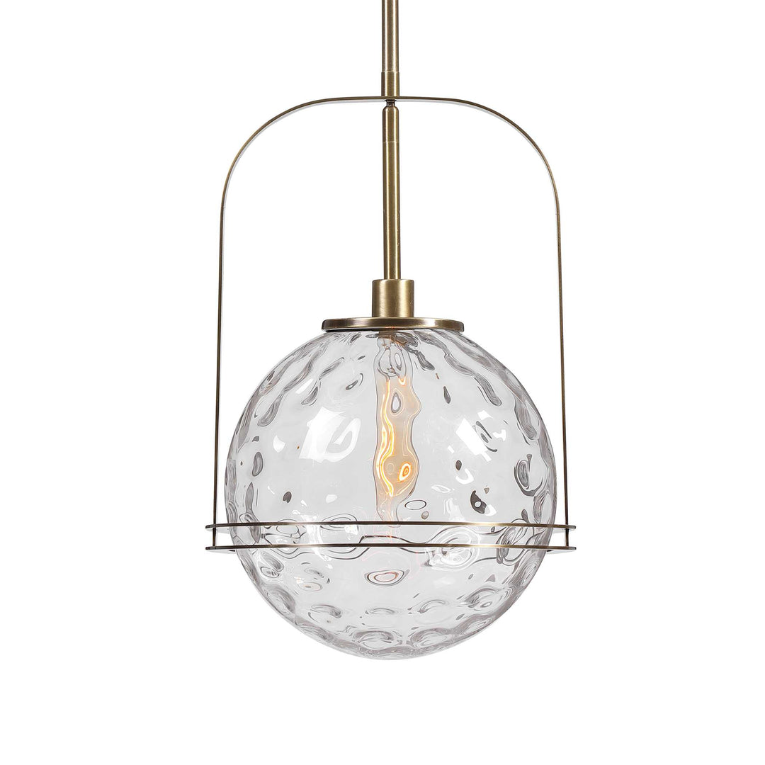 American Home Furniture Uttermost Mimas 1 Light Globe Pendant