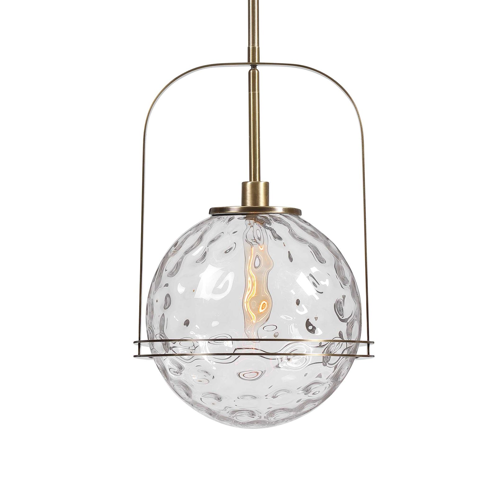 American Home Furniture Uttermost Mimas 1 Light Globe Pendant