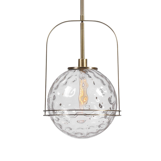 American Home Furniture Uttermost Mimas 1 Light Globe Pendant