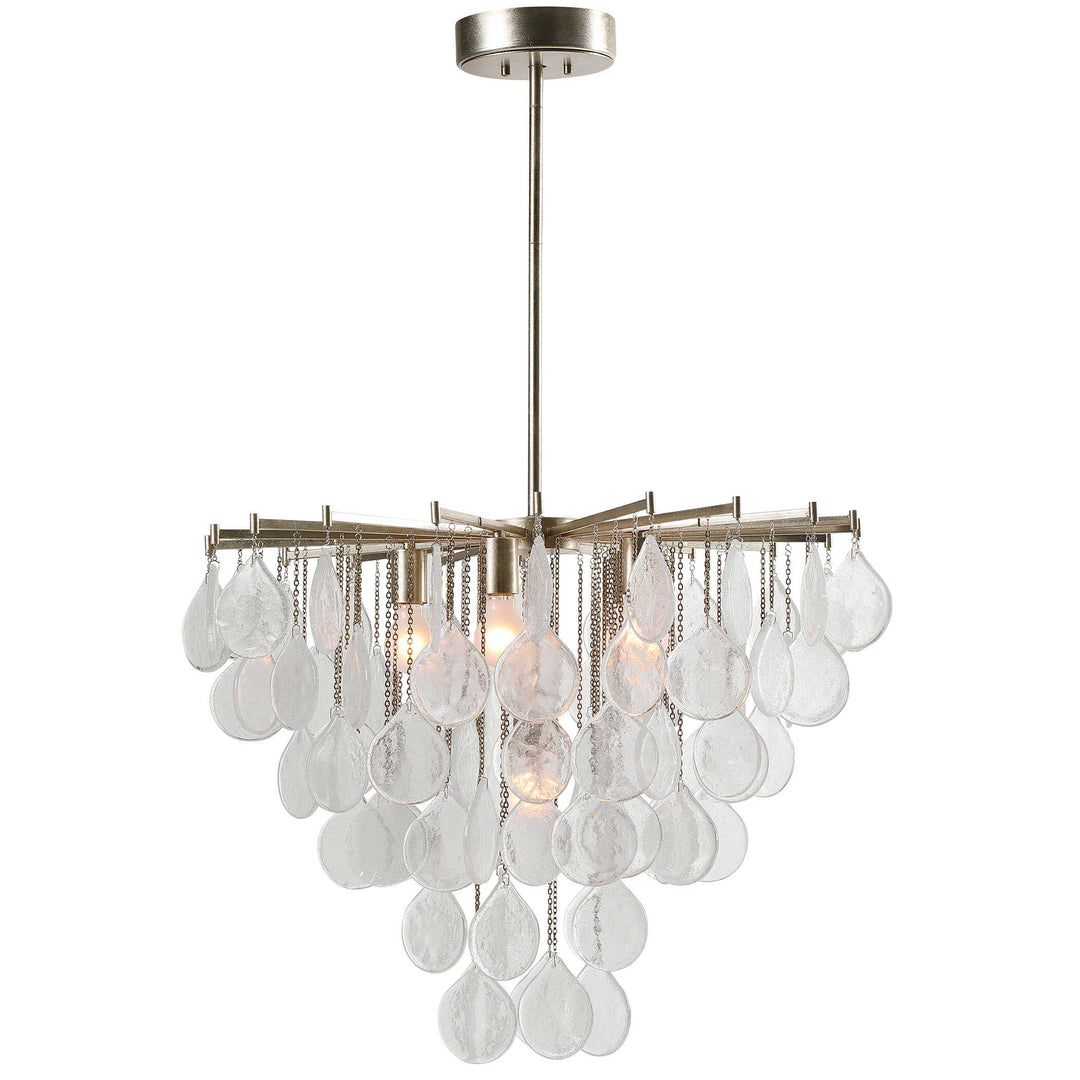 American Home Furniture Uttermost Goccia 6 Light Tear Drop Glass Pendant