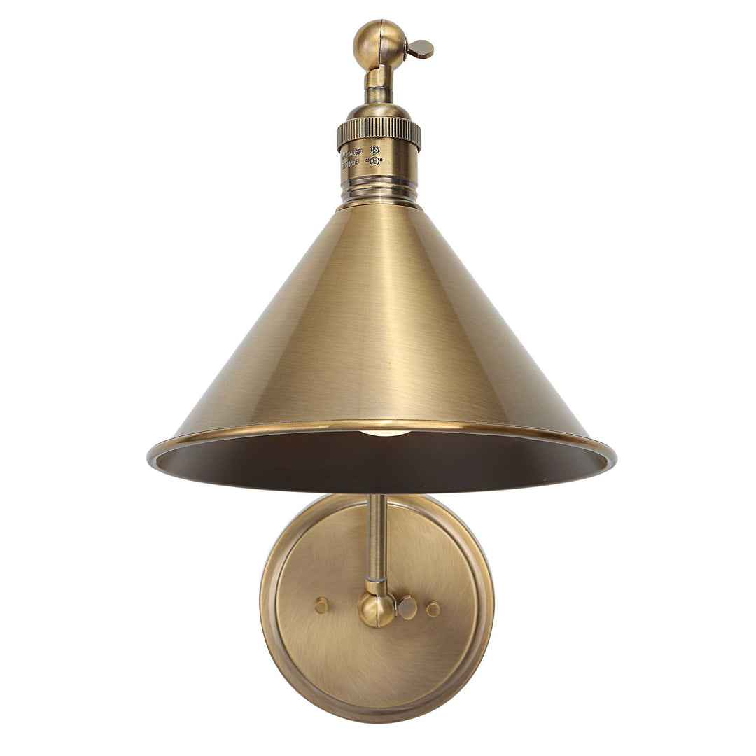 American Home Furniture Uttermost Exeter 1 Light Adjustable Sconce