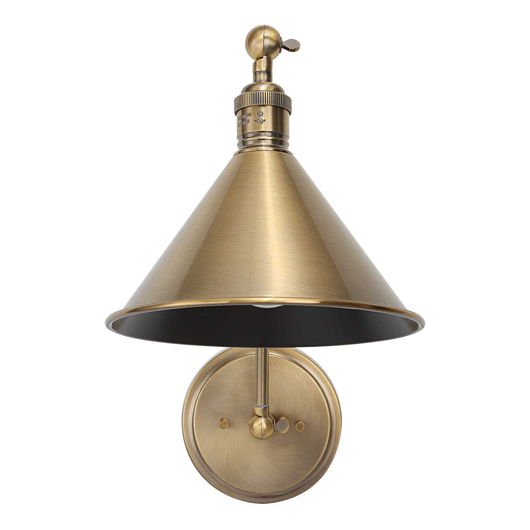 American Home Furniture Uttermost Exeter 1 Light Adjustable Sconce