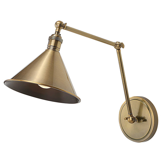 American Home Furniture Uttermost Exeter 1 Light Adjustable Sconce