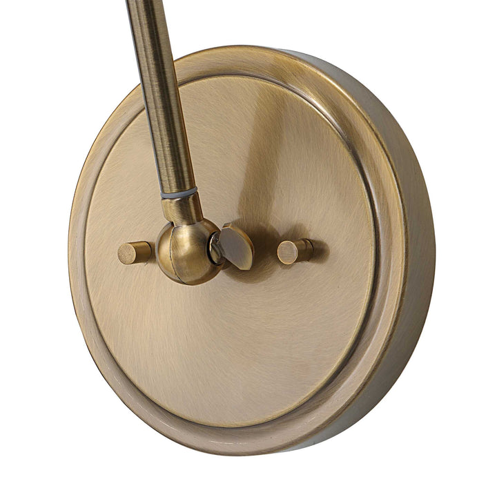 American Home Furniture Uttermost Exeter 1 Light Adjustable Sconce