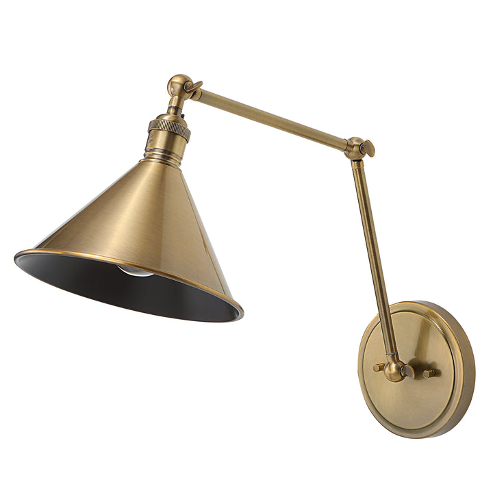 American Home Furniture Uttermost Exeter 1 Light Adjustable Sconce