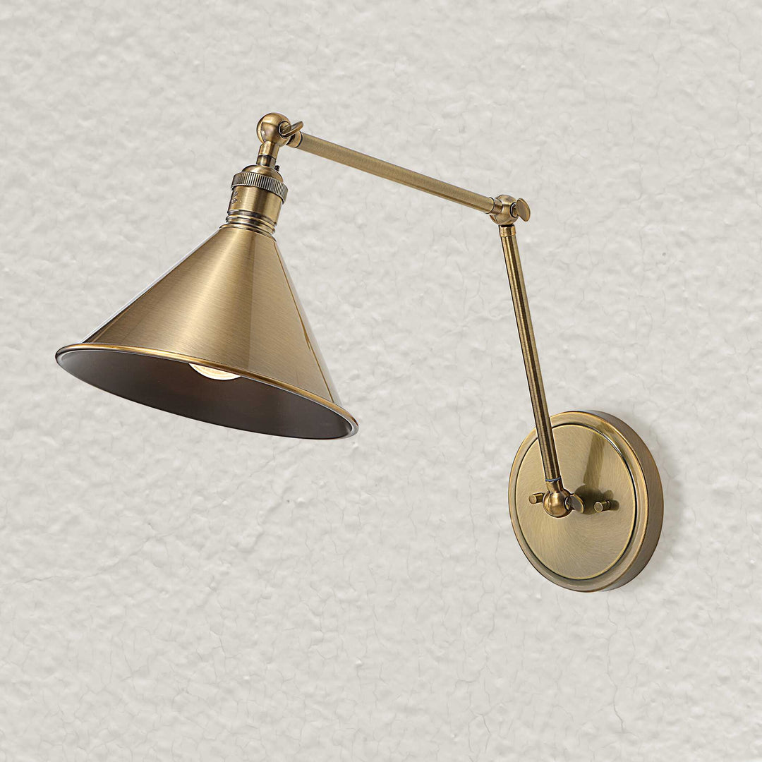 American Home Furniture Uttermost Exeter 1 Light Adjustable Sconce