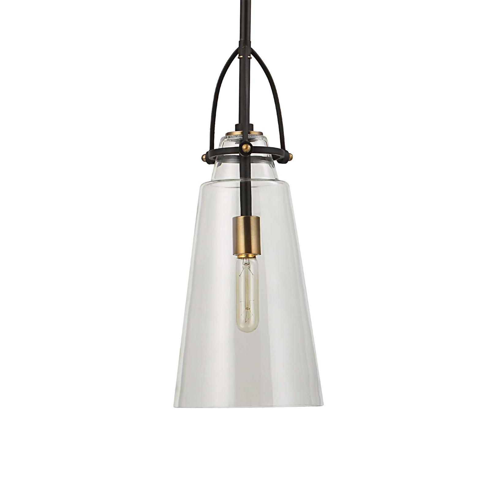 American Home Furniture Uttermost Saugus Industrial 1 Light Pendant