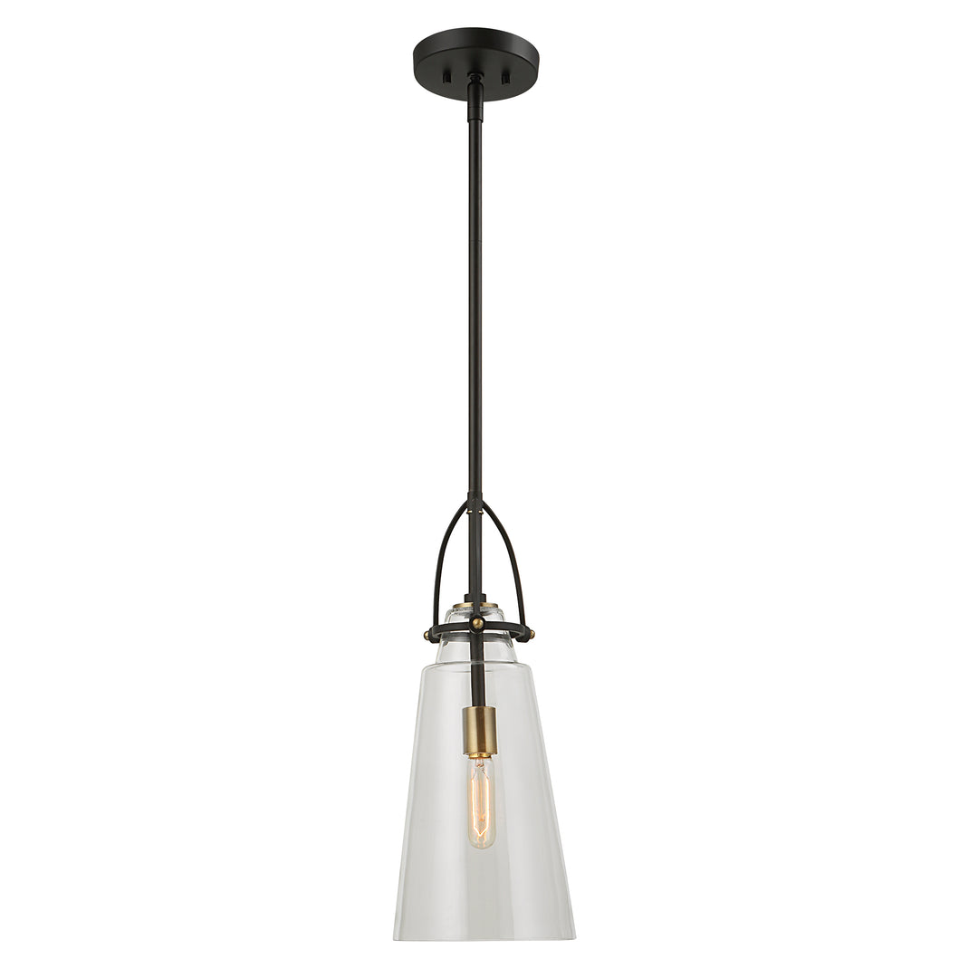 American Home Furniture Uttermost Saugus Industrial 1 Light Pendant