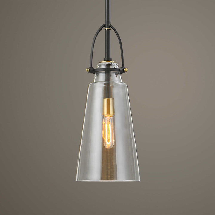 American Home Furniture Uttermost Saugus Industrial 1 Light Pendant