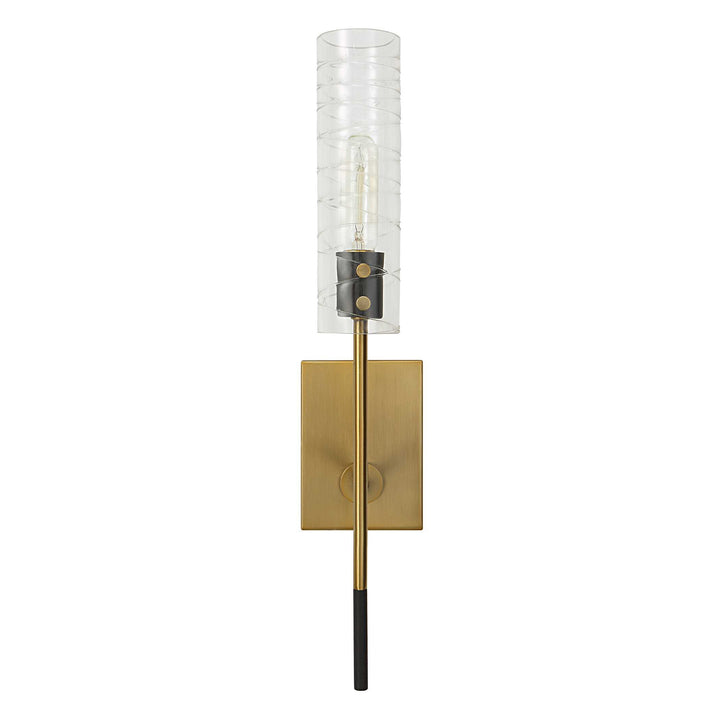 American Home Furniture Uttermost Telesto 1 Light Brass Sconce