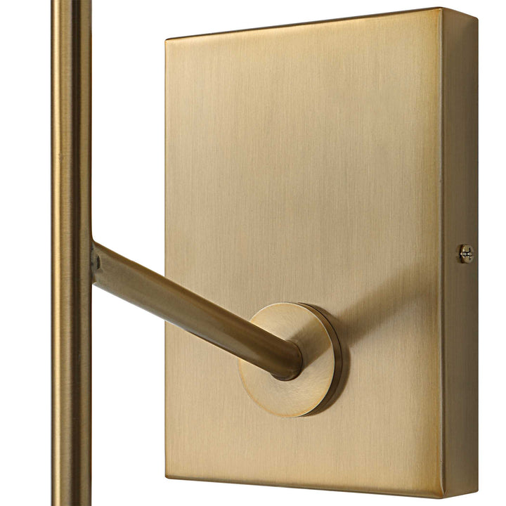 American Home Furniture Uttermost Telesto 1 Light Brass Sconce