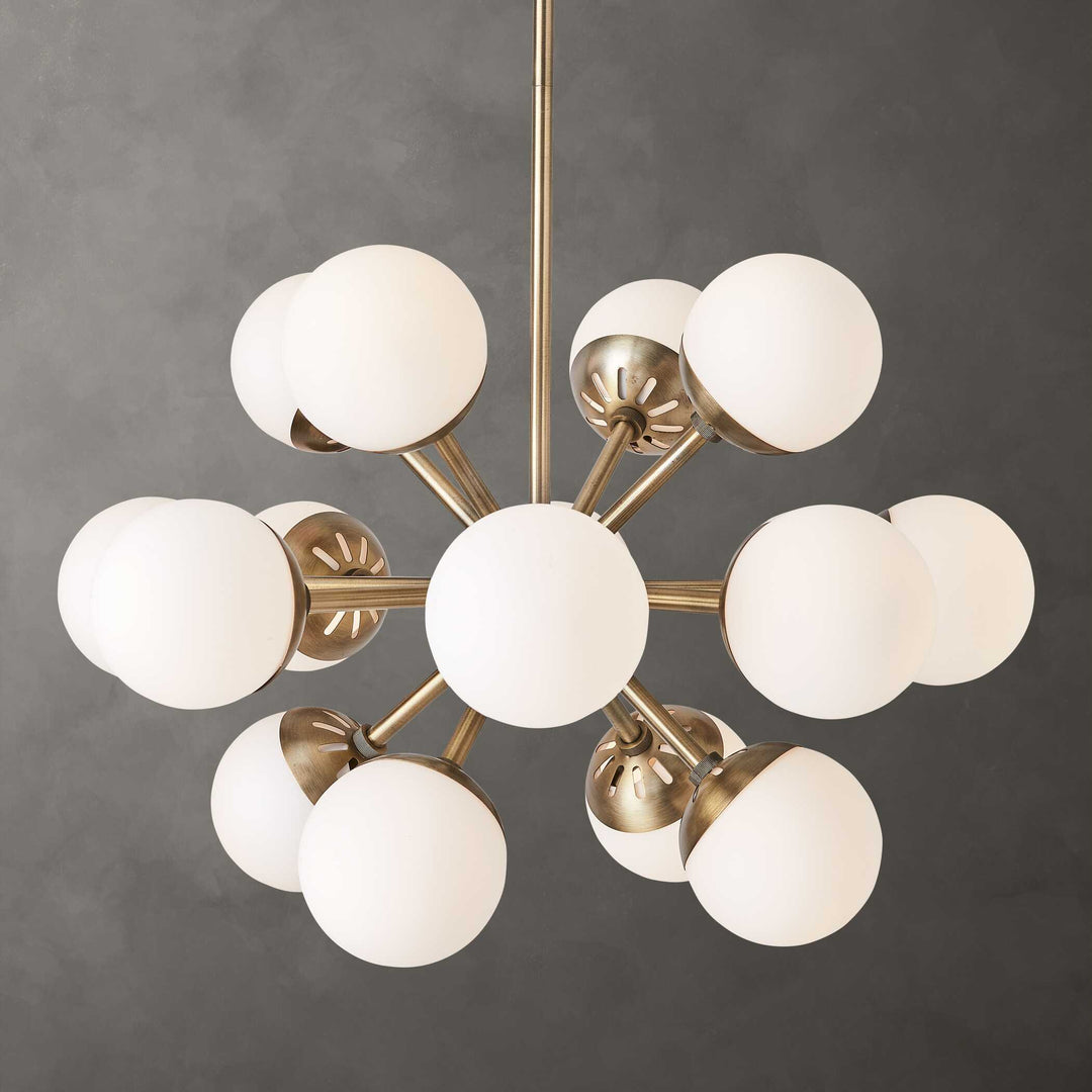 American Home Furniture Uttermost Droplet 16 Light Sputnik Chandelier