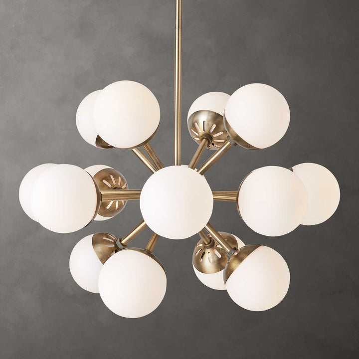 American Home Furniture Uttermost Droplet 16 Light Sputnik Chandelier