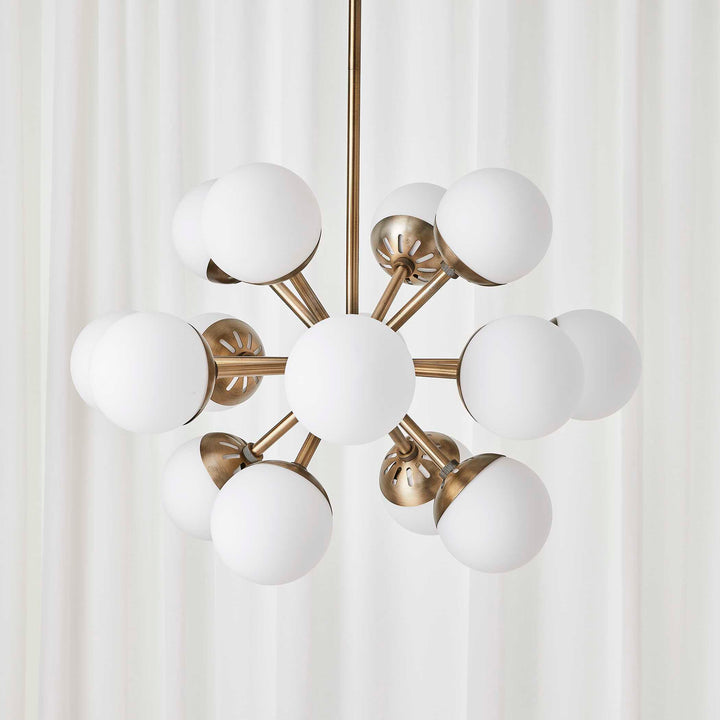 American Home Furniture Uttermost Droplet 16 Light Sputnik Chandelier