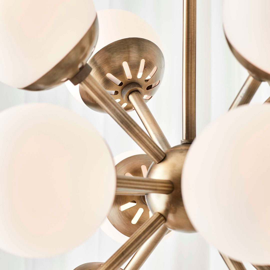 American Home Furniture Uttermost Droplet 16 Light Sputnik Chandelier