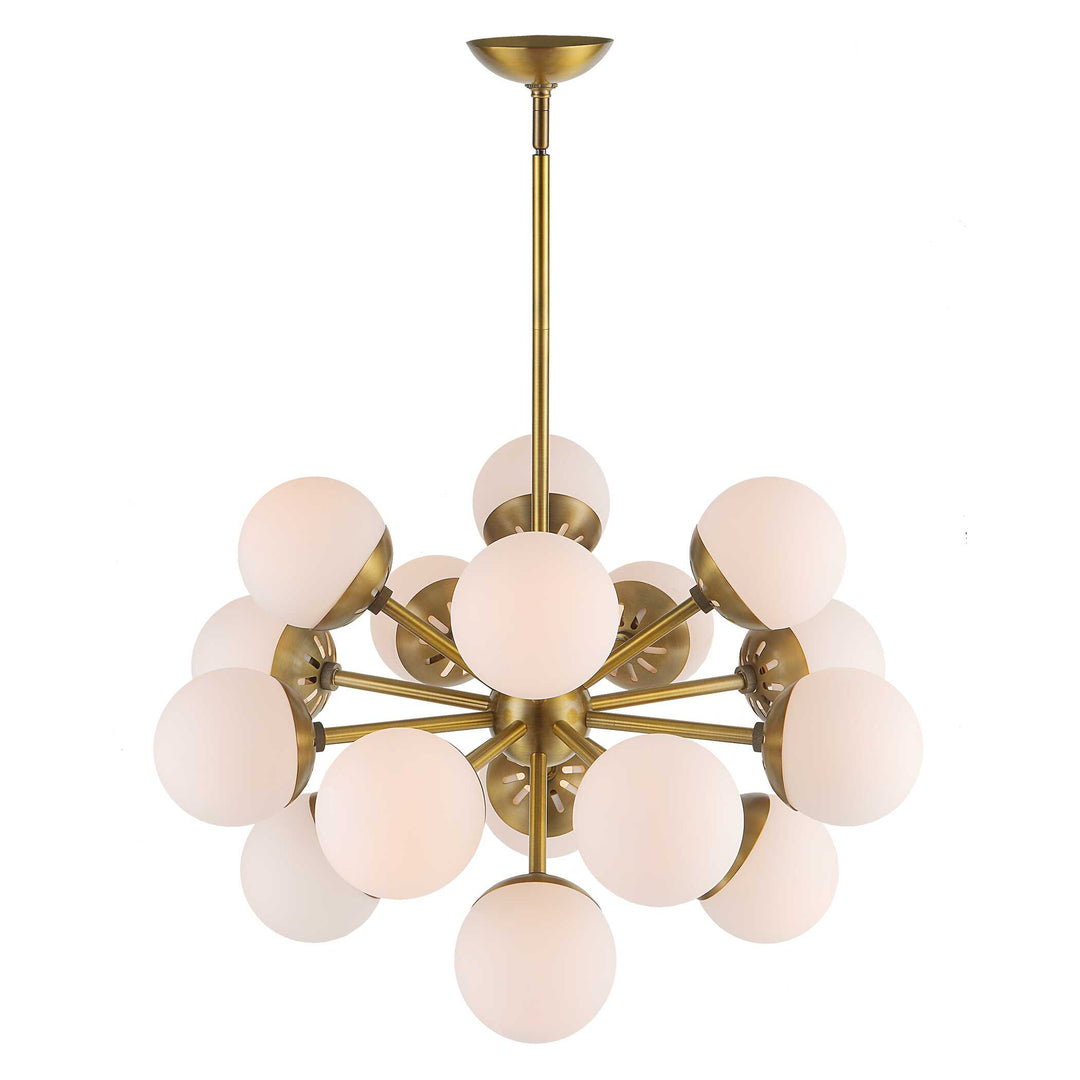 American Home Furniture Uttermost Droplet 16 Light Sputnik Chandelier