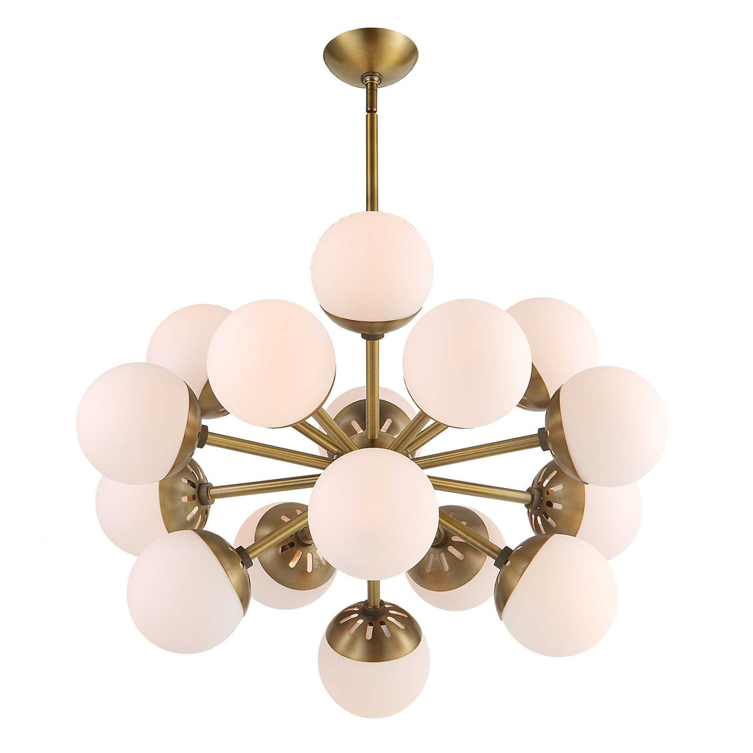 American Home Furniture Uttermost Droplet 16 Light Sputnik Chandelier