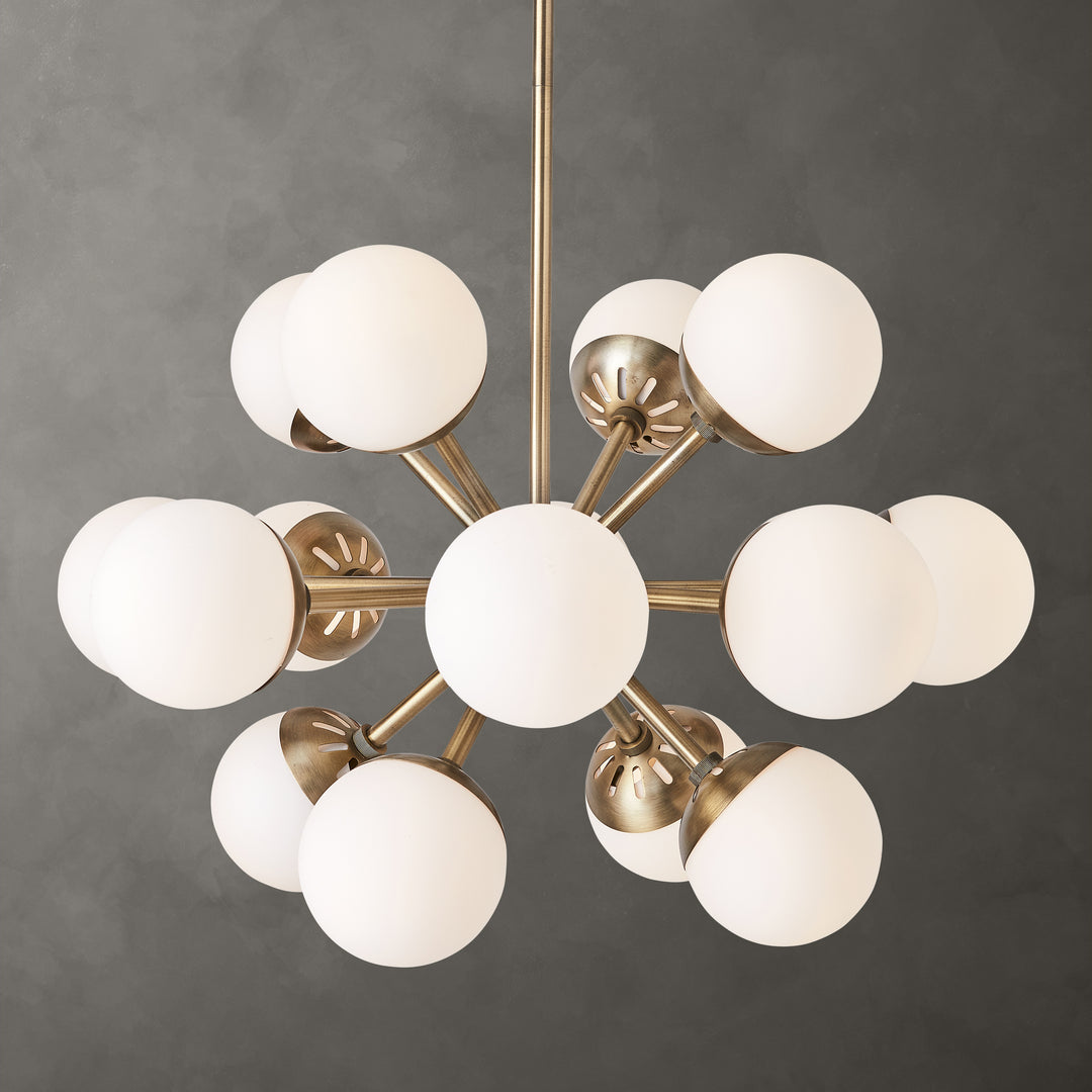 American Home Furniture Uttermost Droplet 16 Light Sputnik Chandelier