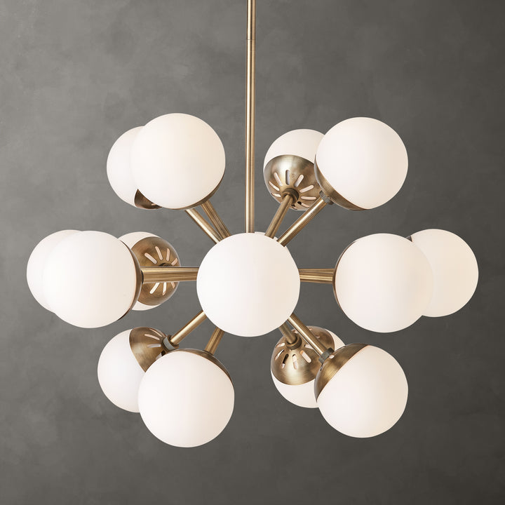 American Home Furniture Uttermost Droplet 16 Light Sputnik Chandelier