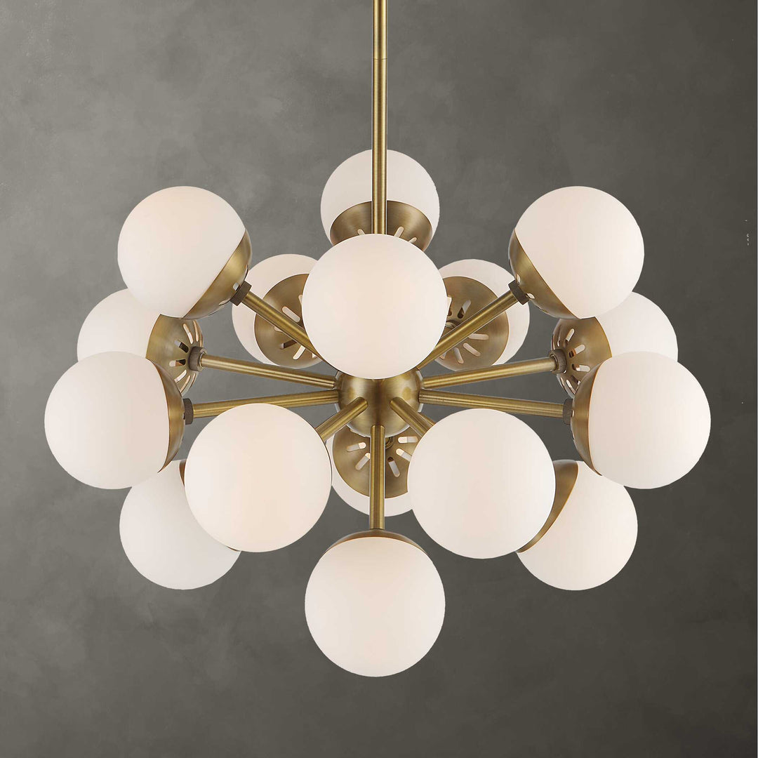 American Home Furniture Uttermost Droplet 16 Light Sputnik Chandelier
